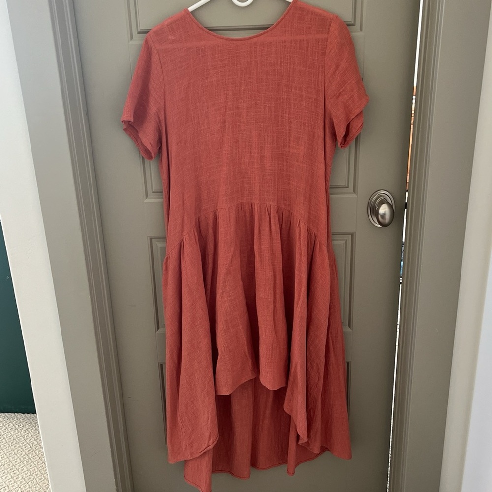 cute dress/cover-up great flowy comfortable material.